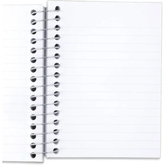 Spiral Notebook, 6 Pack, College Ruled Paper, Fat Lil' Pocket Notebooks, 3-1/2" - Picture 7 of 7